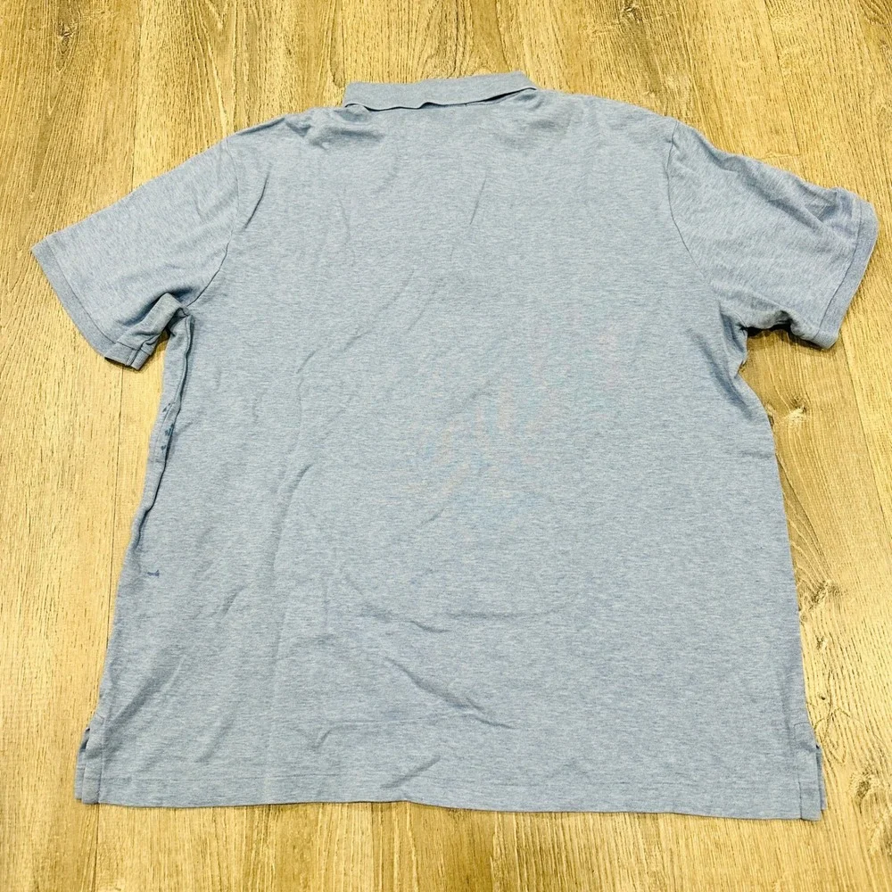 Polo Ralph Lauren Polo Mens Large Light Blue Classic Fit Short Sleeve Polo Shirt